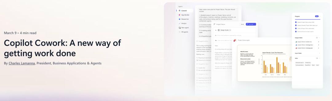 微软Copilot Cowork接入Claude，4.5亿打工人慌了-第7张图片-开云app在线下载-开云体云app官网入口下载-V3.6.9